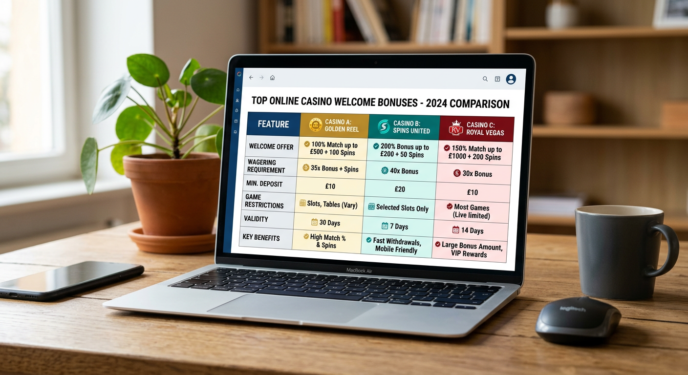 De beste online casino aanbiedingen vergeleken - welkomstbonus casino